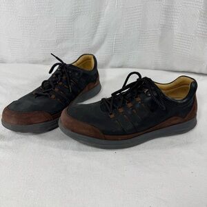 Samuel Hubbard 'Open Road' Black‎ Waxhide Leather Men's Casual Shoes size 11.5